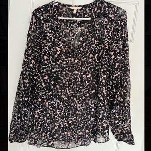 Rebecca Taylor burnout silk top